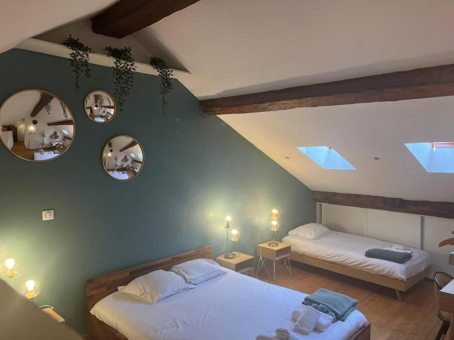 L'Escalier Du Chateau T4 Duplex 9 Couchages 4* Annecy Luaran gambar